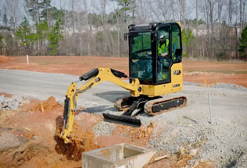Caterpillar excavator 301.8
