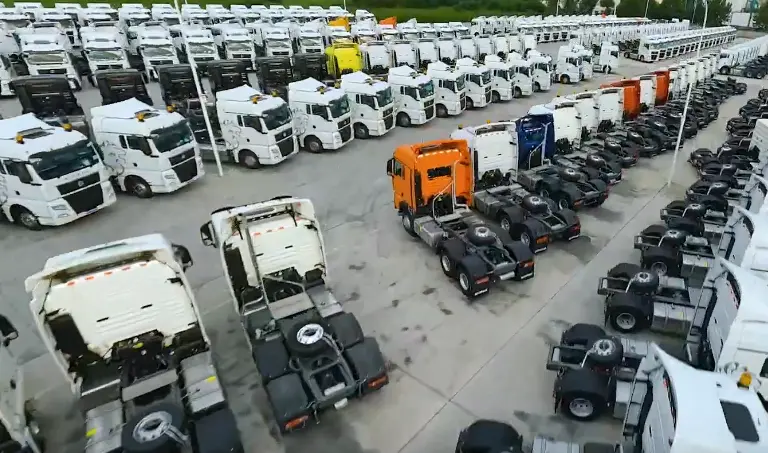 HOWO Glimpse of how a truck produced and delivered to our customers