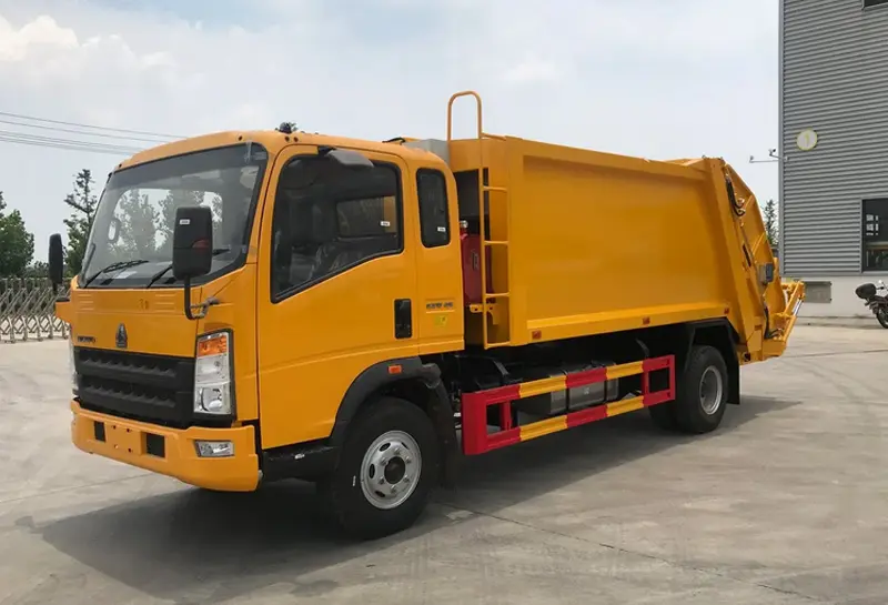 Sinotruk HOWO Garbage Compactor Truck-3