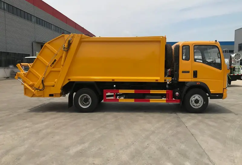 Sinotruk HOWO Garbage Compactor Truck-4