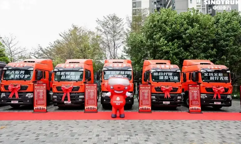 The number of subscriptions is 237 units! Sinotruk explodes with big orders in Guangzhou!