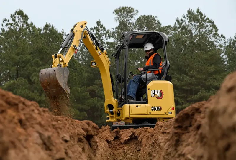 caterpillar excavator 301.7 CR