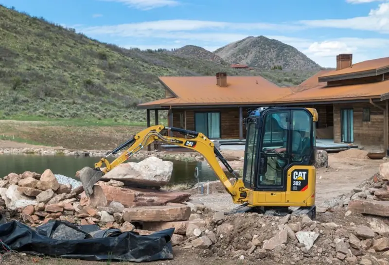caterpillar excavator 302 CR-2