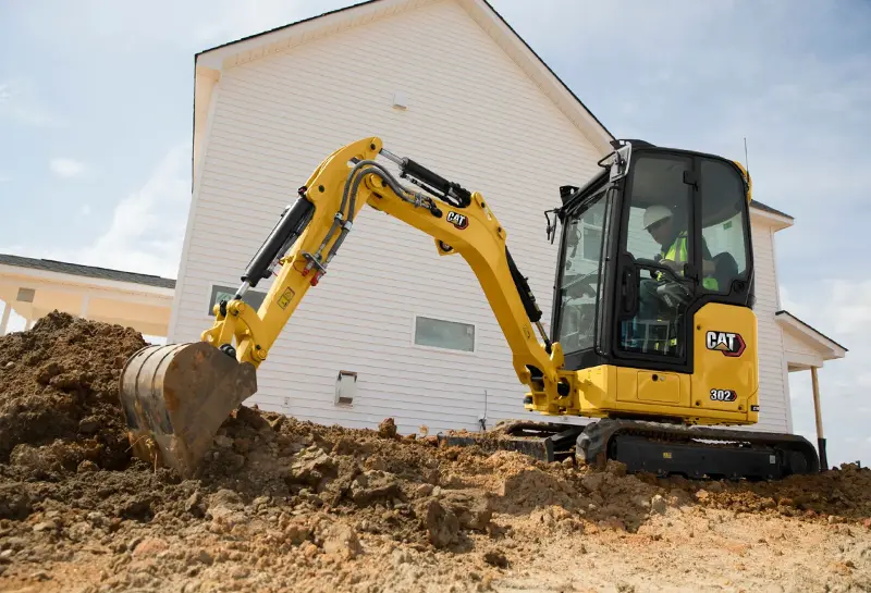 caterpillar excavator 302 CR