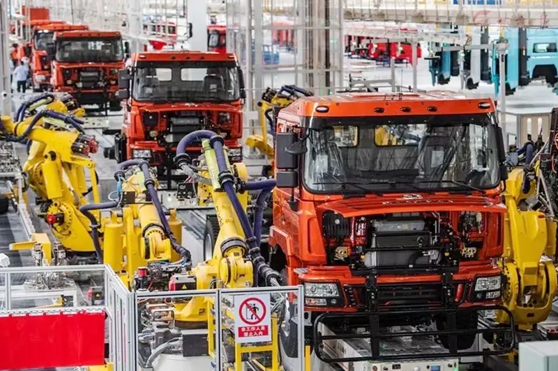 howo dump truck factory