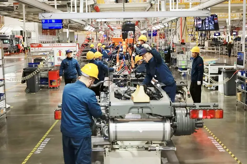 howo truck factory