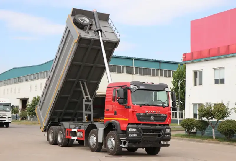 second hand howo dump truck-1