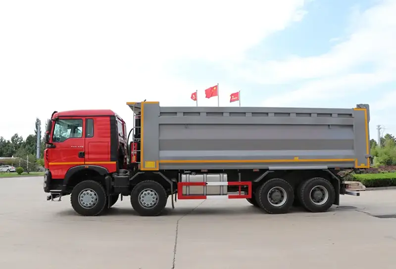 second hand howo dump truck-2