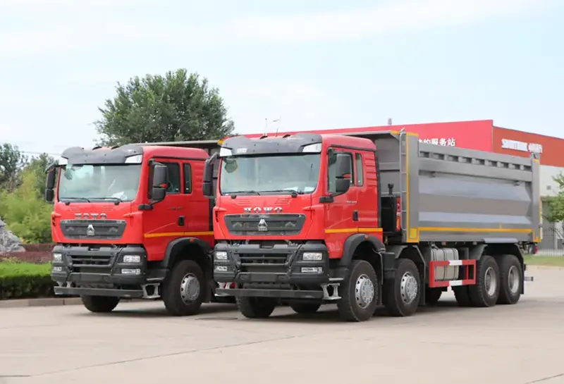 second hand howo dump truck-3
