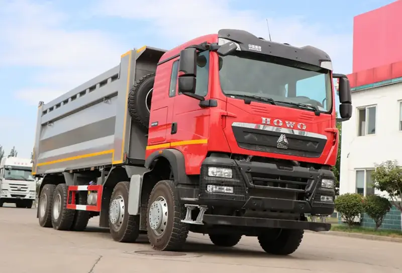 second hand howo dump truck-4