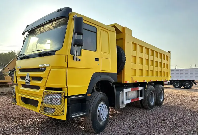 used howo dump truck-1