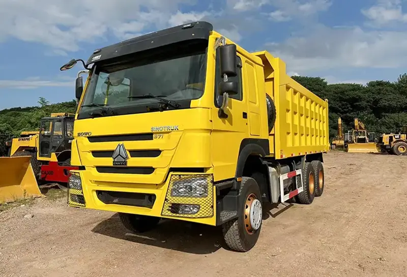 used howo dump truck