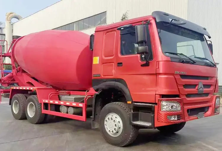 howo concrete mixer truck-1