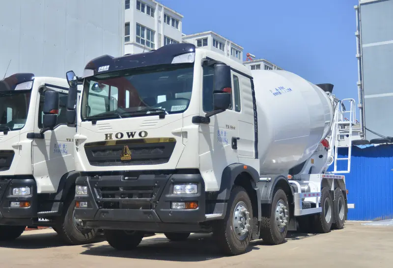 sinotruk concrete mixer truck