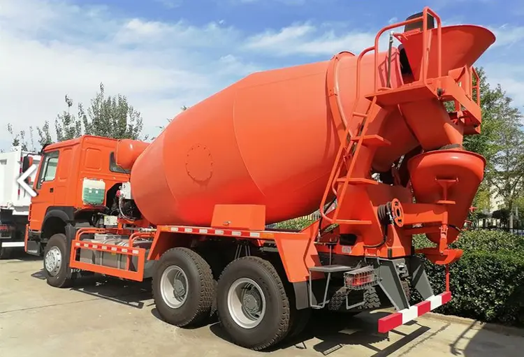 sinotruk transit mixer-1